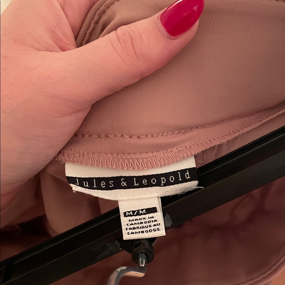 Mauve High-Waisted Pants - Picture 5 of 5